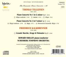 Thomas Tellefsen (1823-1874): Klavierkonzerte Nr.1 &amp; 2, CD