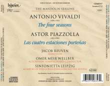 Antonio Vivaldi (1678-1741): Concerti op. 8 Nr. 1-4 "Die vier Jahreszeiten" (für Mandoline &amp; Orchester), CD