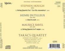 Stephen Hough (geb. 1961): Streichquartett Nr.1 "Les Six recontres", CD