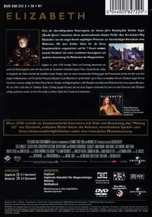 Elizabeth (1998), DVD
