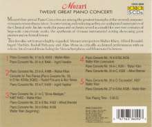 Wolfgang Amadeus Mozart (1756-1791): Klavierkonzerte Nr.17-27, 5 CDs