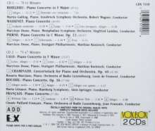Französische Klavierkonzerte, 2 CDs
