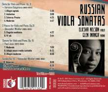 Eliesha Nelson - Russian Viola Sonatas, CD