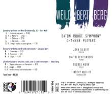 Kurt Weill (1900-1950): Konzert für Violine &amp; Bläser op.12, 1 CD und 1 Blu-ray Audio