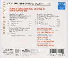 Carl Philipp Emanuel Bach (1714-1788): Konzert für 2 Cembali Wq.46, CD