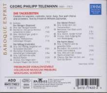 Georg Philipp Telemann (1681-1767): Oratorium "Die Tageszeiten", CD