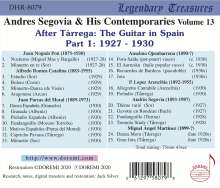 Segovia and his Contemporaries Vol.13, CD