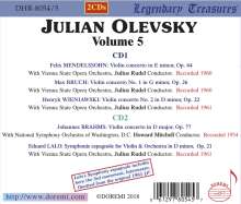 Julian Olevsky - Legendary Treasures, 2 CDs