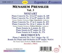 Menahem Pressler - Legendary Treasures, 3 CDs