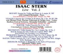 Isaac Stern - Live Vol.2, 2 CDs