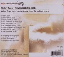 McCoy Tyner (1938-2020): Remembering John (Enja24bit), CD