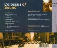 Daniel Schnyder (geb. 1961): Colossus Of Sound, CD
