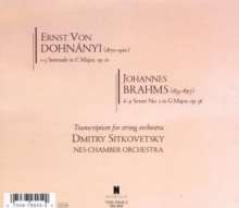 Ernst von Dohnanyi (1877-1960): Serenade op.10 für Streichorchester, CD