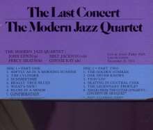 The Modern Jazz Quartet: The Complete Last Concert 1974, 2 CDs