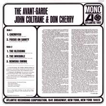 John Coltrane &amp; Don Cherry: The Avant-Garde (remastered) (180g) (Mono), LP