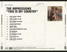The Impressions: This Is My Country, CD