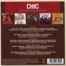 Chic: Original Album Series, 5 CDs