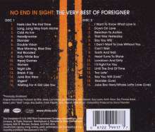 Foreigner: No End In Sight: The Very Best Of Foreigner, 2 CDs