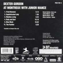 Dexter Gordon (1923-1990): At Montreux 1970, CD