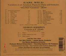 Earl Wild (1915-2010): Variations on an American Theme for Piano &amp; Orchestra, CD