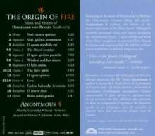 Hildegard von Bingen (1098-1179): The Origin of Fire - Music &amp; Visions of Hildegard v.Bingen, CD