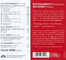 Sergej Rachmaninoff (1873-1943): Klaviersonate Nr.2 op.36, CD