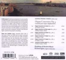 Georg Friedrich Händel (1685-1759): Orgelkonzerte Nr.1-6 (op.4 Nr.1-6), Super Audio CD