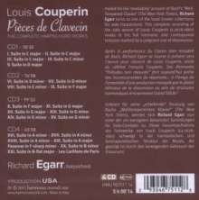Louis Couperin (1626-1661): Sämtliche Cembalowerke (Pieces de Clavecin), 4 CDs