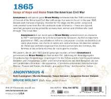 Anonymous 4 - 1865, Songs of Hope and Home from the American Civil War, Super Audio CD