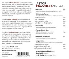 Astor Piazzolla (1921-1992): Tangos für Bandoneon, Harfe &amp; Violine "Escualo", CD