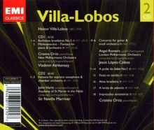 Heitor Villa-Lobos (1887-1959): Konzert für Gitarre &amp; kleines Orchester, 2 CDs