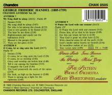 Georg Friedrich Händel (1685-1759): Chandos Anthems Vol.3, CD