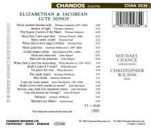 Elizabethan and Jacobean Lute Songs, CD