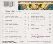 Thomas Tallis (1505-1585): Geistliche Chorwerke, CD