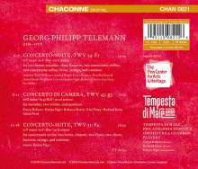 Georg Philipp Telemann (1681-1767): Concert-Suiten TWV 51:F4 &amp; TWV 54:F1, CD
