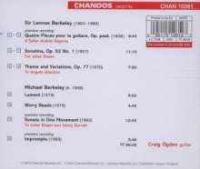 Craig Ogden - Guitar Works by Lennox &amp; Michael Berkeley, CD