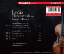 Lydia Mordkovich plays Bacewicz &amp; Enescu, CD