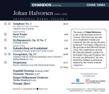 Johan Halvorsen (1864-1935): Orchesterwerke Vol.3, CD