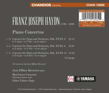 Joseph Haydn (1732-1809): Klavierkonzerte H18 Nr.3,4,11, CD