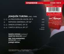 Joaquin Turina (1882-1949): Canto a Sevilla op.37, CD