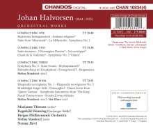 Johan Halvorsen (1864-1935): Orchesterwerke Vol.1-4, 4 CDs