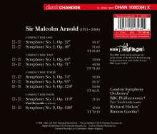 Malcolm Arnold (1921-2006): Symphonien Nr.1-9, 4 CDs