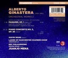 Alberto Ginastera (1916-1983): Orchesterwerke Vol.2, CD