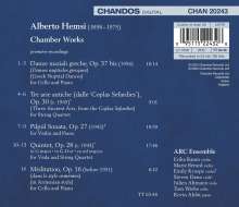 Alberto Hemsi (1898-1975): Kammermusik, CD