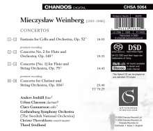 Mieczyslaw Weinberg (1919-1996): Flötenkonzerte Nr.1 &amp; 2 (op.75 &amp; op.148), Super Audio CD