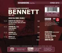 Richard Rodney Bennett (1936-2012): Orchesterwerke Vol.2, Super Audio CD