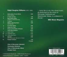Ralph Vaughan Williams (1872-1958): Choral Music &amp; Hymns, CD