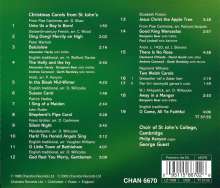 Choir Of St. Johns College Cambridge: Christmas Carols From St Johns, CD