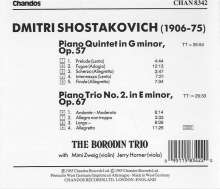 Dmitri Schostakowitsch (1906-1975): Klaviertrio Nr.2 op.67, CD