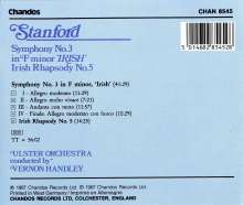 Charles Villiers Stanford (1852-1924): Symphonie Nr.3 "Irische", CD